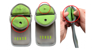 a yondr pouch is shown