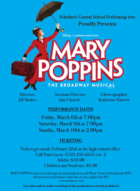 mary poppins flyer