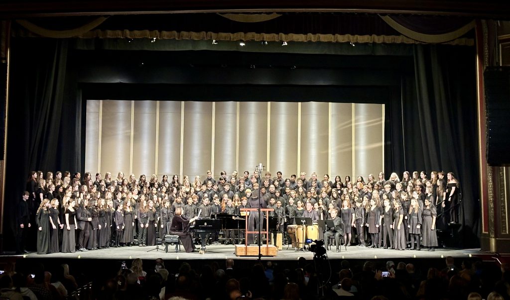 choir on stage