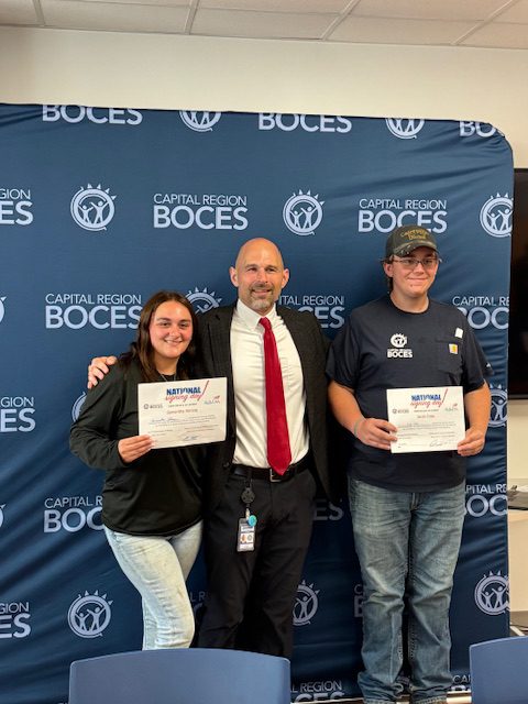 Three Seniors Participate in CTE Signing Day