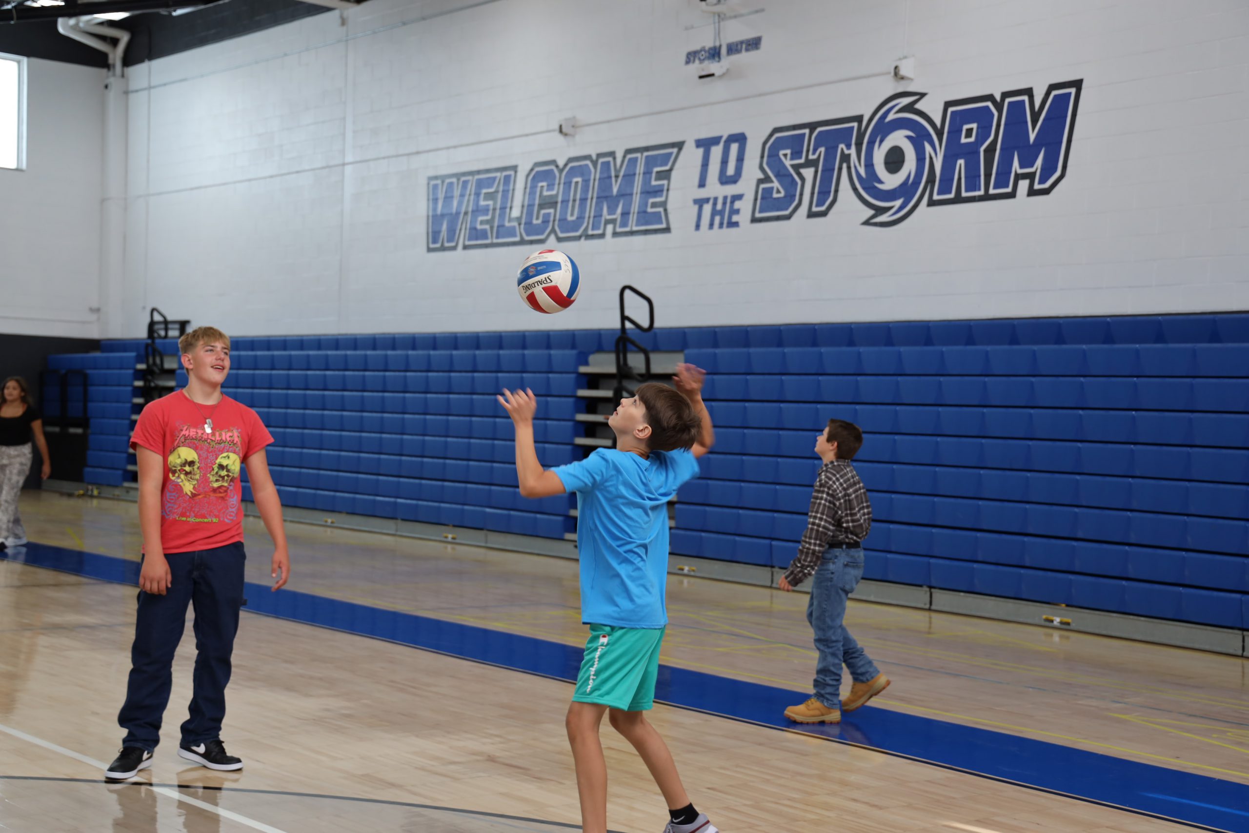 Volleyball players