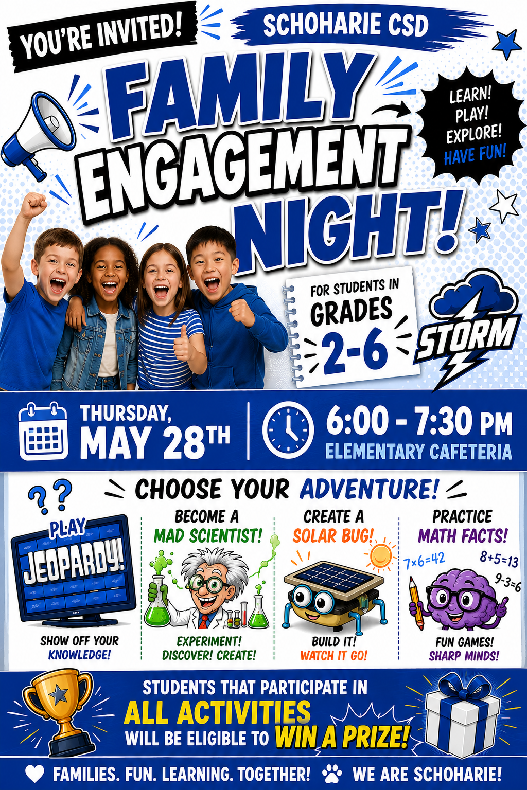 Family Engagement Night Flyer