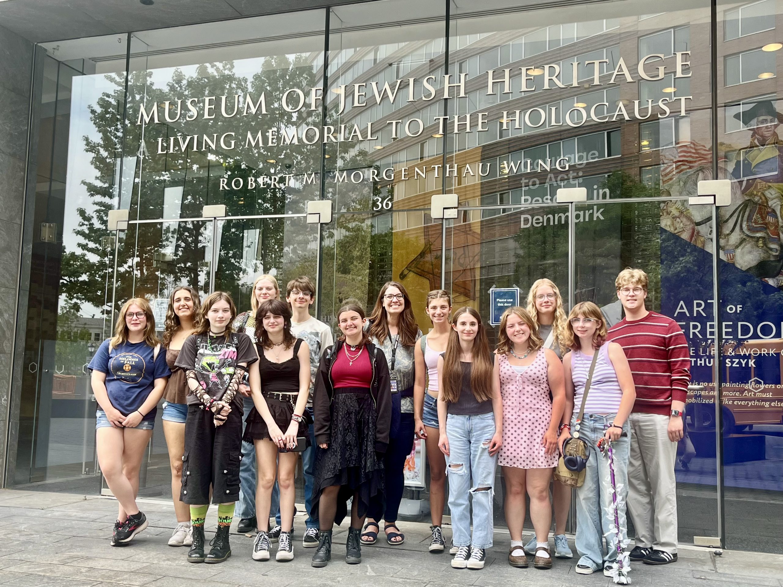 YBLT Visits NYC Museum