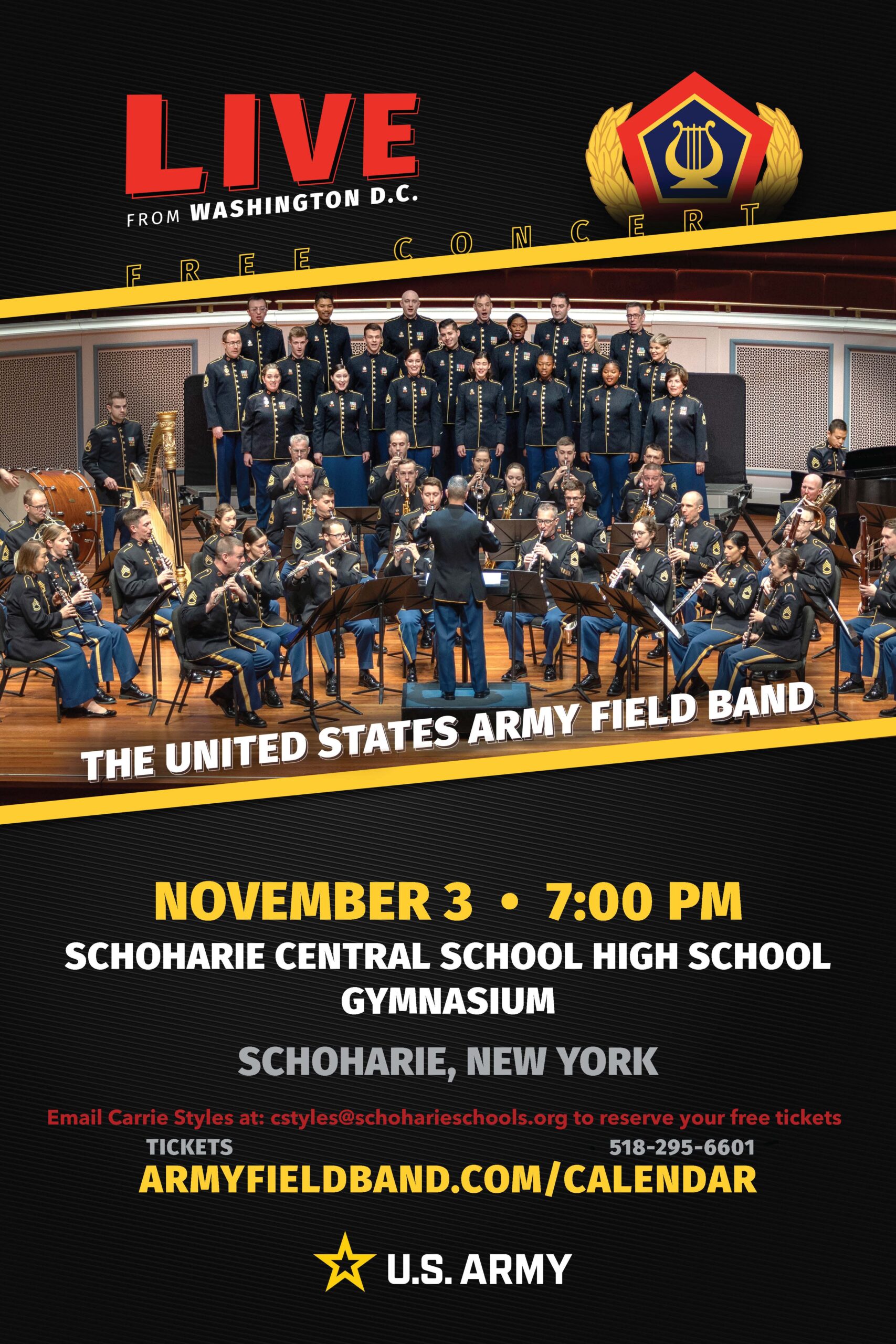 US Army Field Band poster